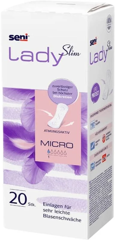 SENI Lady Slim Micro inserto (s) 20 pezzi