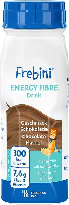 FREBINI Energy Fibre Drink Cioccolato 4 bottiglie 200ml