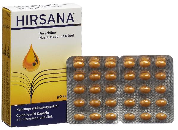Hirsana olio di miglio dorato capsule 90 pezzi