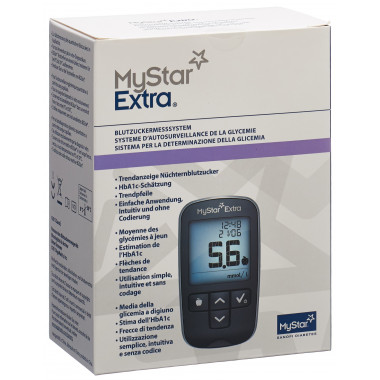 Sistema di monitoraggio della glicemia MyStar Extra Kit