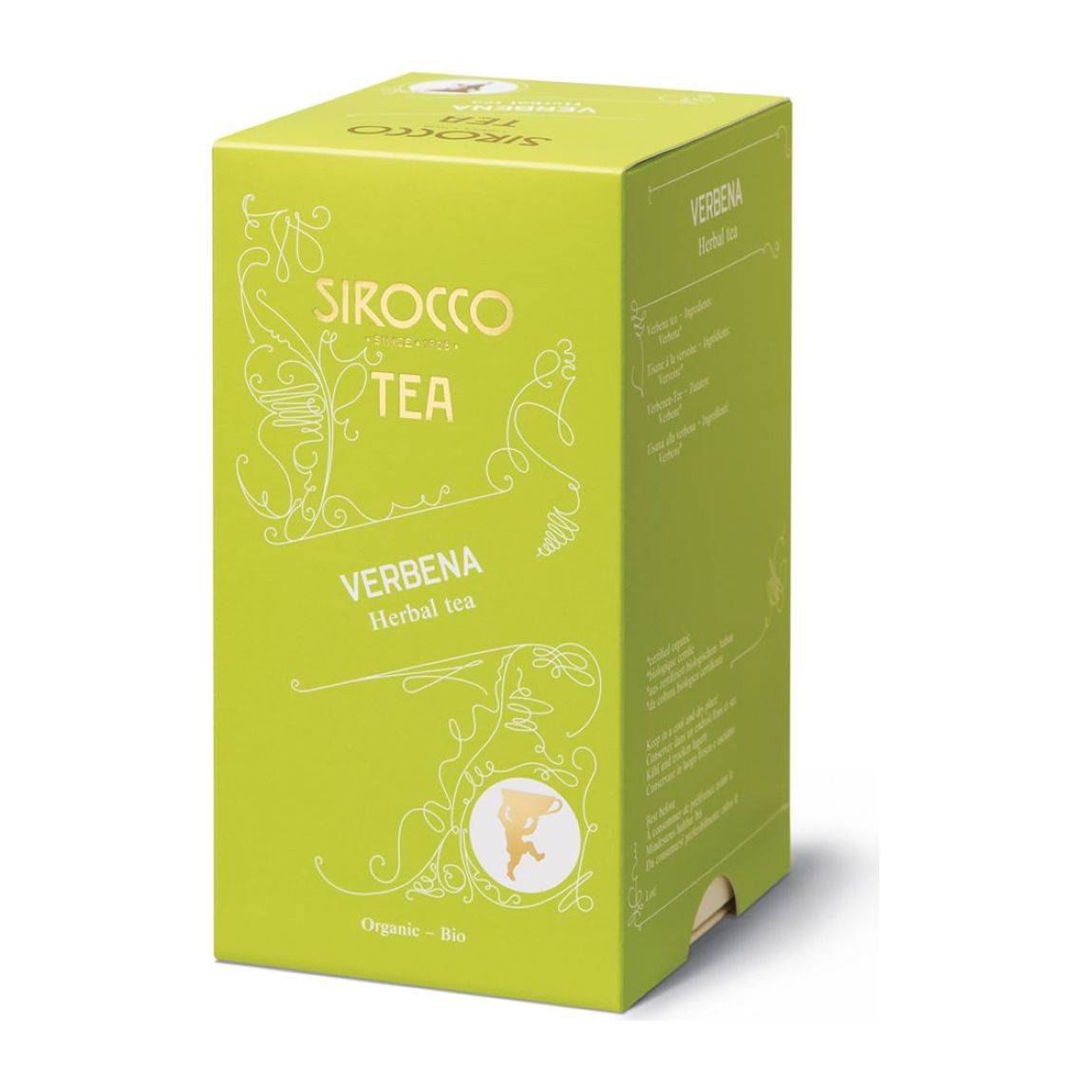 Sirocco bustine di tè Verbena 20 pezzi