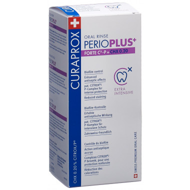 Curaprox Perio Plus Forte CHX 0,2% Fl 200ml