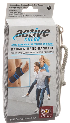 Bort ActiveColor Benda per il pollice XL nero