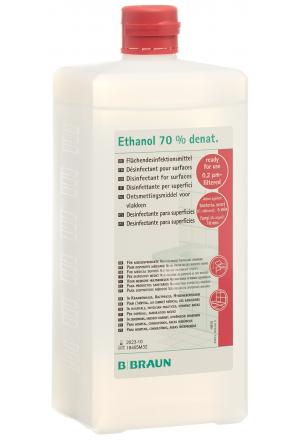 Braun etanolo 70 % per superfici Ovalfl 1 lt