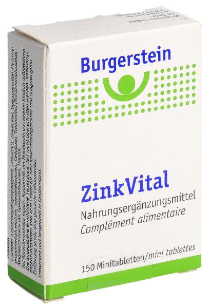 BURGERSTEIN Zinco Vitale Compresse 14mg 100 pezzi