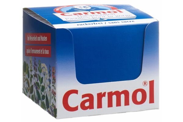 Carmol pastiglie per la gola senza zucchero 12 x 45 g
