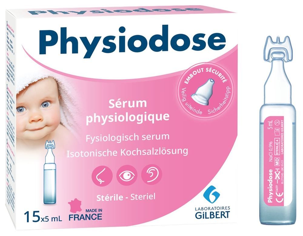 PHYSIODOSE soluzione fisiologica monodosi 15 x 5ml