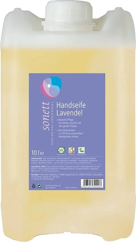 Sapone per mani Sonett alla lavanda (nuovo) tanica 10lt