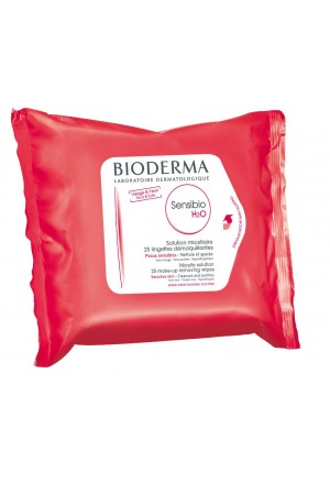 BIODERMA Sensibio H2O lingettes peau sensible 25 Stück