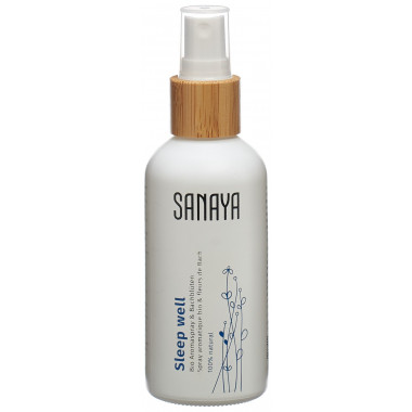 Sanaya Aroma e Fiori di Bach Spray Dormi Bene Biologico 100ml
