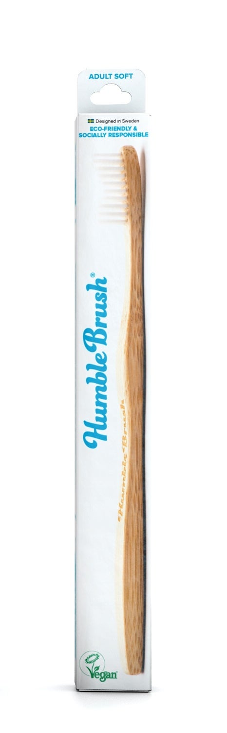 Humble Brush spazzolino per adulti bianco