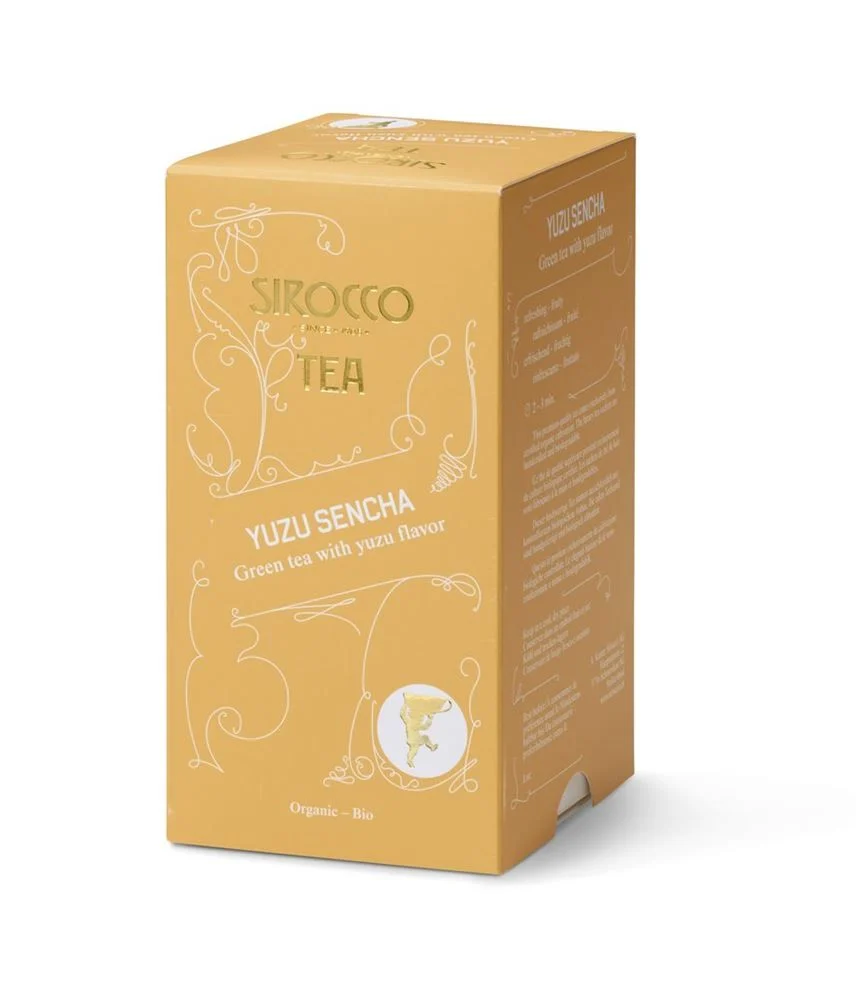 Bustine di tè Sirocco Yuzu Sencha 20 pezzi