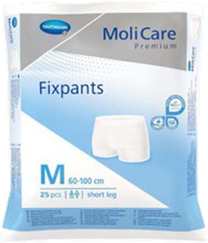 MOLICARE Premium Fixpants gamba corta M 25 pezzi
