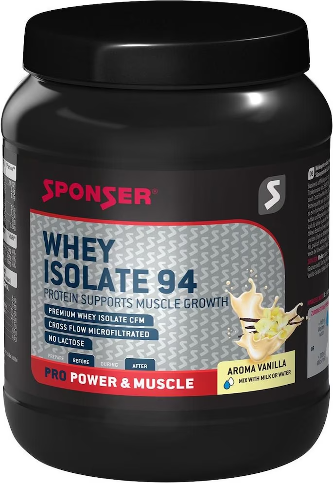 Sponser Isolato di siero di latte 94 Vaniglia 425g
