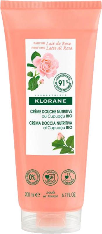 Klorane Crema Doccia Latte di Rosa 200ml