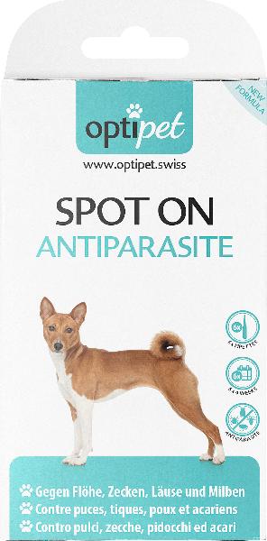 OPTIPET Spot On Antiparassitario Cani 6 x 1,5 ml