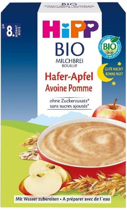 Hipp Organic Good Night Porridge Avena-Mela 250g