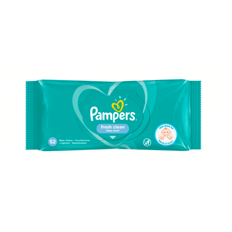 Pampers Feuchte Tücher Fresh Clean 52 Stück