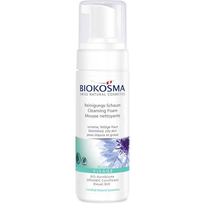 BIOKOSMA Pure Reinigungs-Schaum 150ml