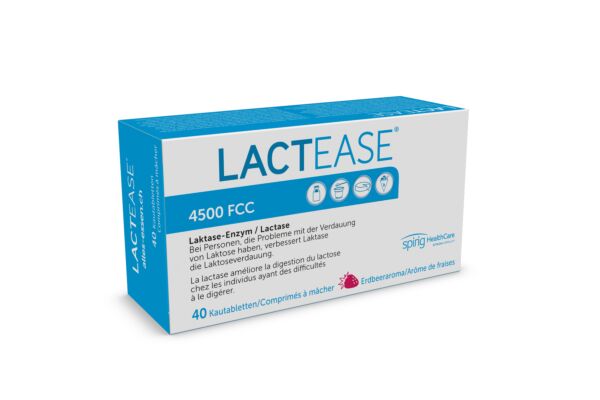 Lactease 4500 FCC Compresse masticabili 40 pezzi