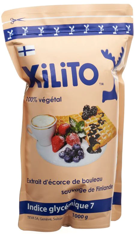 Xilito estratto di corteccia di betulla selvatica in polvere dalla Finlandia 1kg