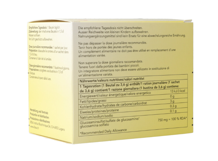 Glucosulf granuli 750mg 30 bustine