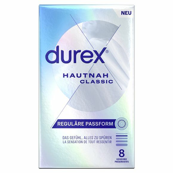 Durex Hautnah Classic Präservativ 8 Stück