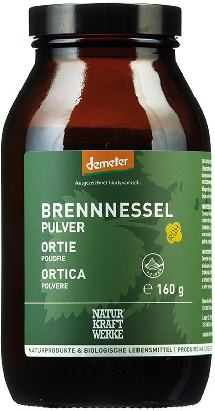 NATURKRAFTWERKE Ortica in polvere Demeter 160g