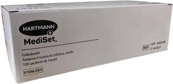 MEDISET Tamponi Cellodent 3,5x5cm st 120 x 3 pezzi