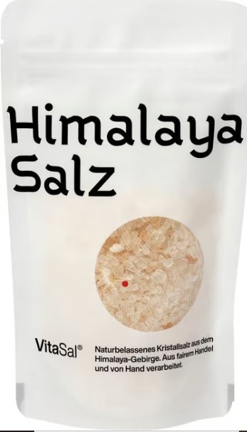 VITASAL Sale cristallino dell'Himalaya grosso PE Btl 400g