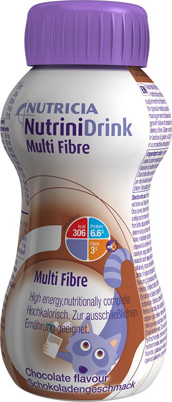 NUTRINI DRINK Cioccolato Multi Fibre 200ml