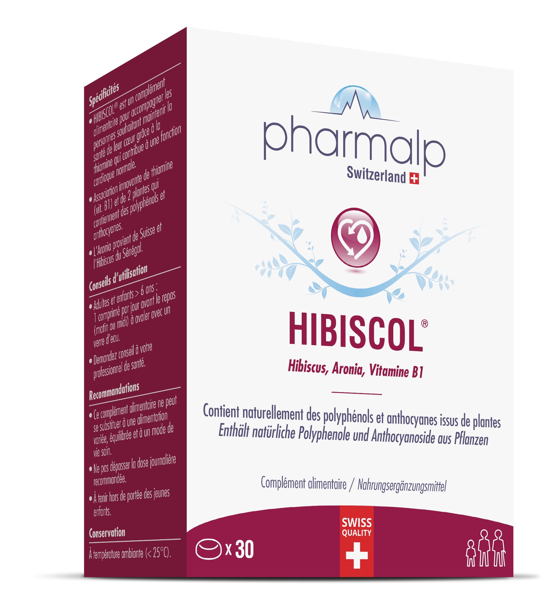 Pharmalp HIBISCOL Compresse 30 pezzi