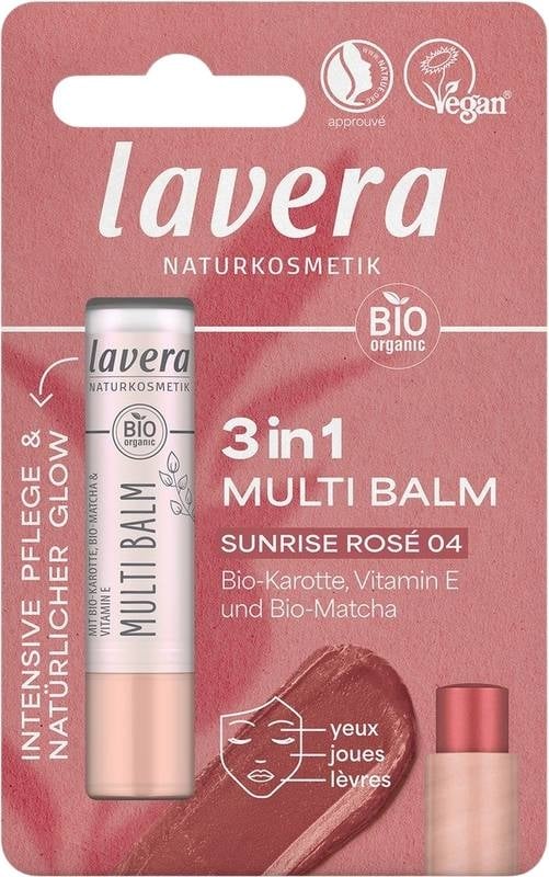 LAVERA Multi Balm 3in1 Sunrise Rosé 4,9 g