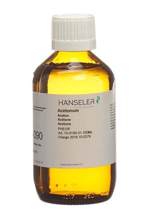 Hänseler Acetonum PhEur 250ml