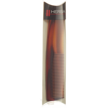 Pettine tascabile Herba in plastica