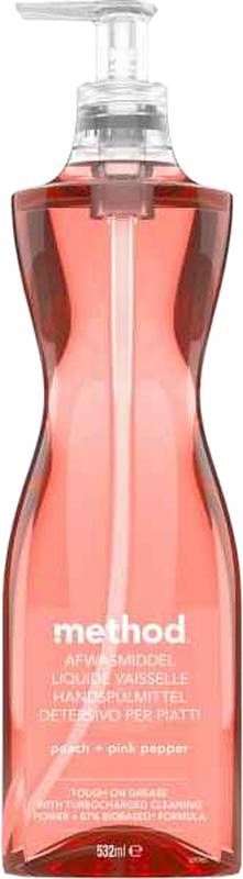 method liquido lavastoviglie a mano rosa pesca pep (n) 532ml
