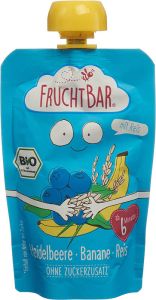 Fruchtbar Fruchtpüree Bio Heidelbeere Banane Reis 100g