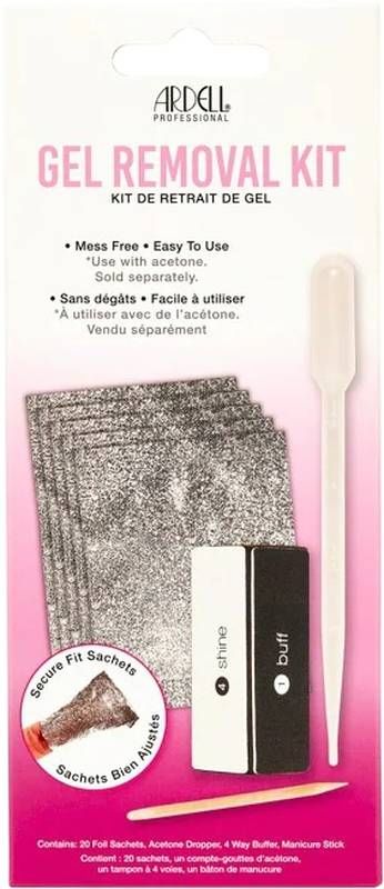 ARDELL Kit per la rimozione dello smalto in gel in 1 fase