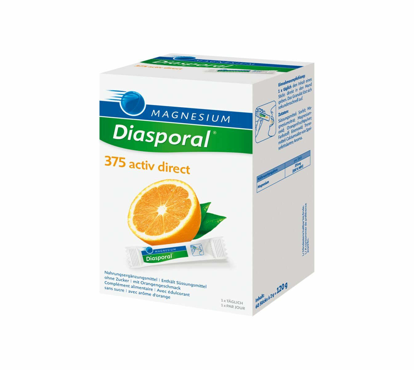 MAGNESIO DIASPORALE Activ Direct Arancione 60 pezzi