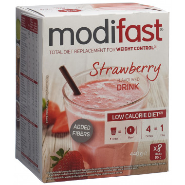 MODIFAST Drink Fragola 8 x 55g