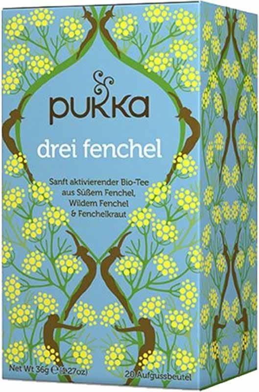 Pukka Tre Tè al Finocchio Biologico Btl 20 pezzi