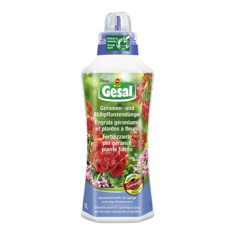 GESAL concime gerani piante fiorite Fl 1lt
