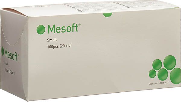 Tampone rotondo Mesoft NW 25 mm sterile 20 x 5 pezzi