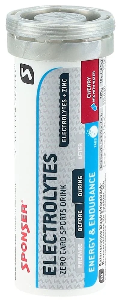 SPONSER® Tabs elettroliti Ciliegia 10 pezzi