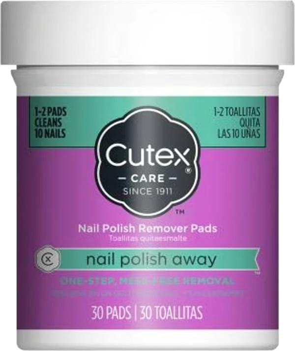 Cutex Pads per la rimozione dello smalto 30 pezzi