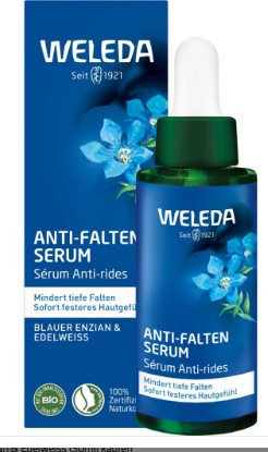 Weleda Siero Antirughe Genziana Blu e Stella Alpina Pipetta Fl 30ml