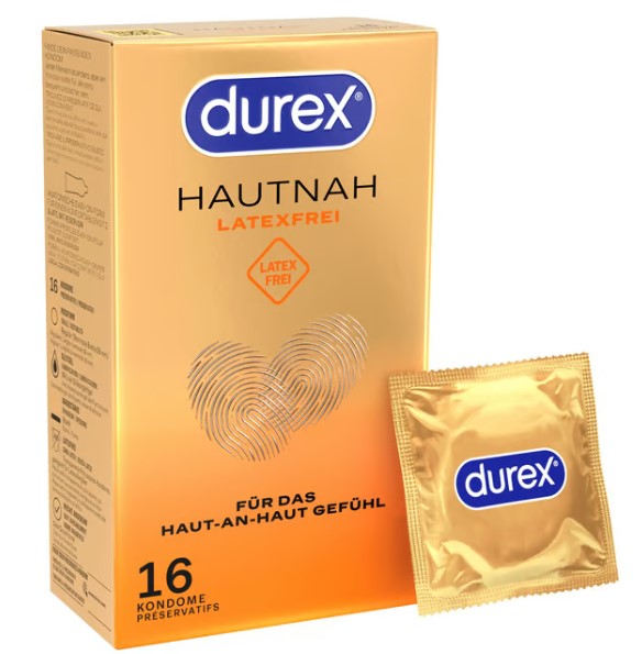 Durex Hautnah preservativo senza lattice 16 pezzi