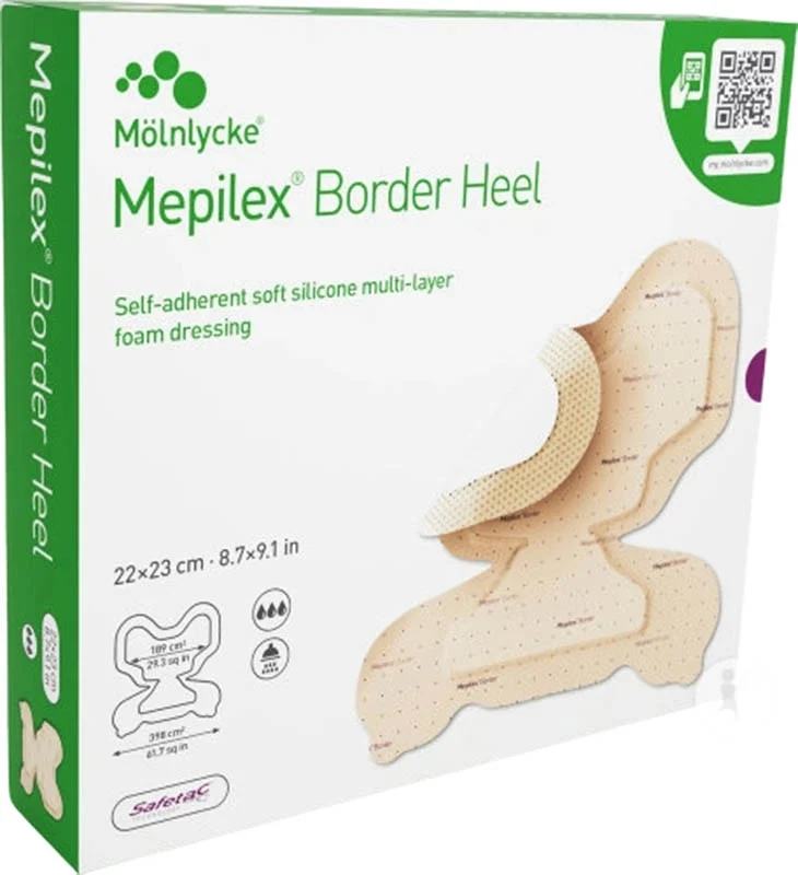 Mepilex Border Heel 22x23cm (n) 6 pezzi