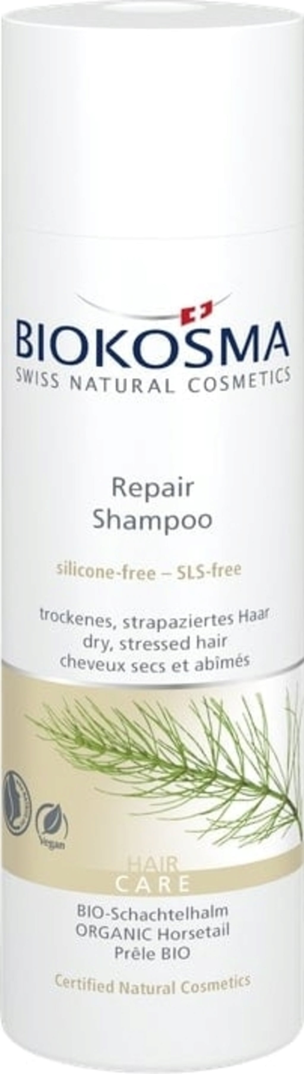 BIOKOSMA Shampoo Riparazione Equiseto BIO 200ml
