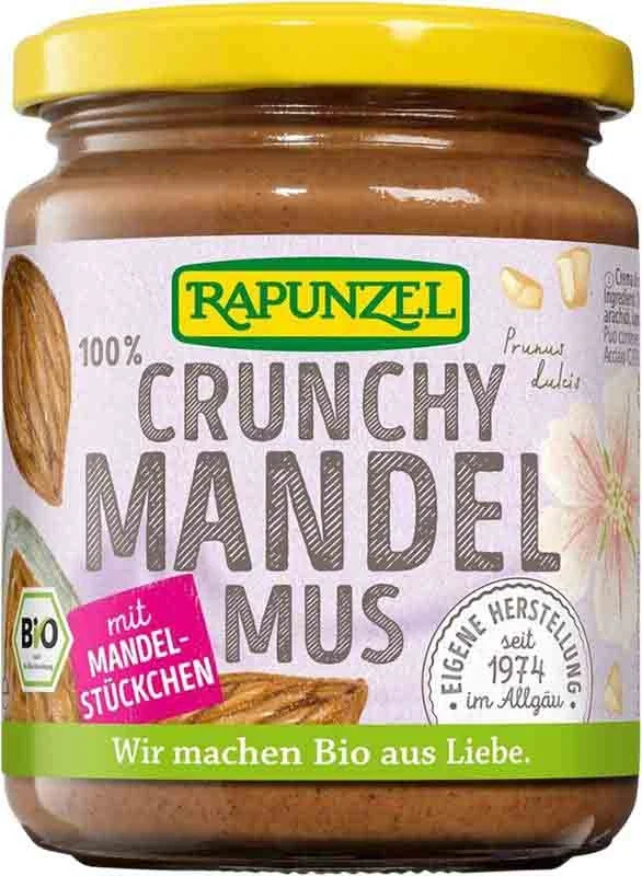Burro di mandorle croccanti Rapunzel 250 g